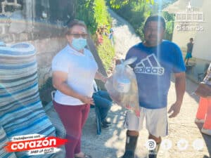 Cisneros hace ayuda comunitaria para las familias afectadas por la ola invernal