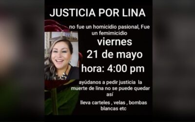 Se convoca manifestación en El Carmen para rechazar el feminicidio que ocurrió el fin de semana