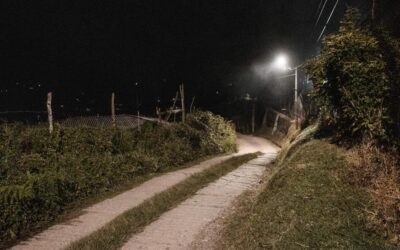 El Santuario brilla con luz led