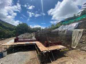 Planta de tratamiento de aguas residuales en Buriticá