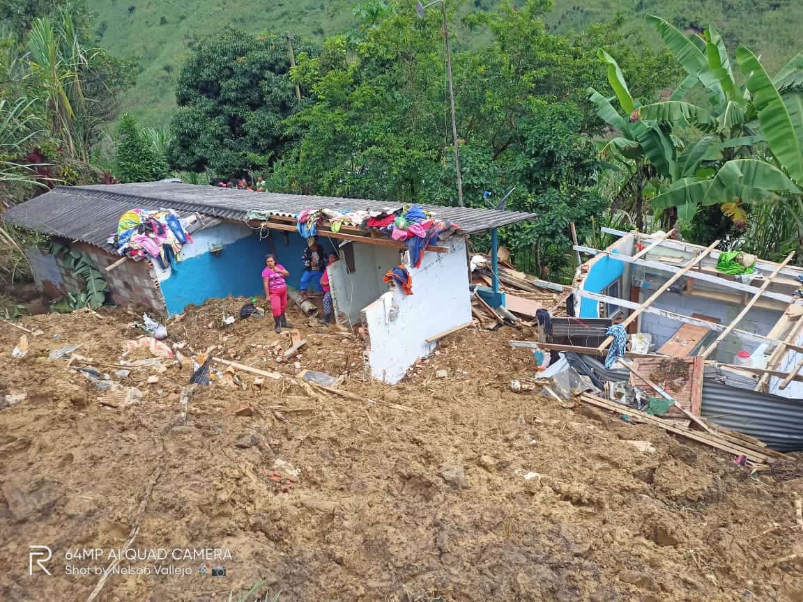Dos municipios del Nordeste han sido afectados por la ola invernal