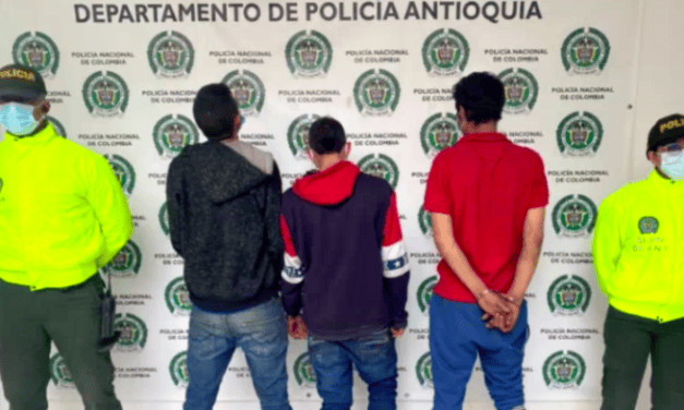 En El Santuario fue desarticulado una red delincuencial