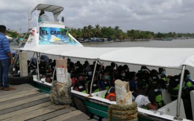 Dura situación de migrantes en Necoclí