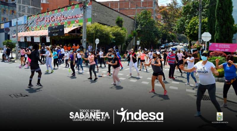 Sabaneta retoma los domingos de ciclovía