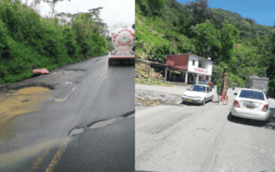 Inició el plan de recuperación del corredor El Santuario-Caño Alegre en la autopista