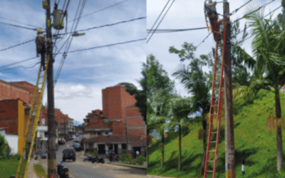 Comenzó la modernización de luminarias LED en El Peñol