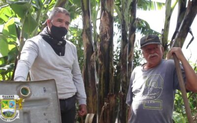 En Guarne fueron favorecidas 100 familias con la instalación de pozos sépticos en sus viviendas