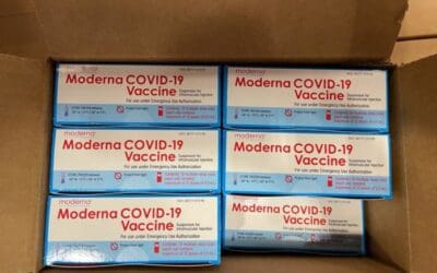 Llegaron 44.478 biológicos de la farmacéutica Moderna al Oriente