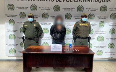 Con productos de aseo, una mujer pretendía ingresar estupefacientes a la Estación de Policía de Marinilla