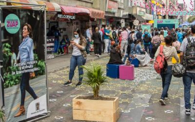 Los peatones y comerciantes disfrutan la apertura de Pichincha