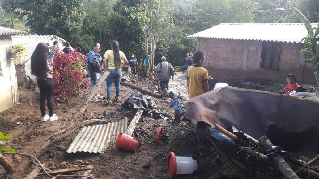 Cuatro municipios del Occidente reportaron eventos por fuertes lluvias