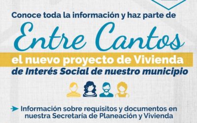 En El Santuario 120 familias se favorecerán con el proyecto de vivienda “Entre Cantos”