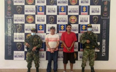 Capturan a dos hombres sindicados por realizar hurtos en veredas de Abejorral y Sonsón