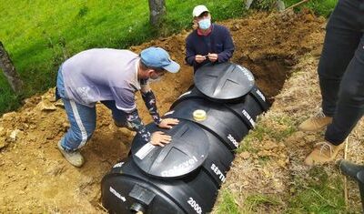 En Sonsón, familias se beneficiarán con la instalación de 200 pozos sépticos