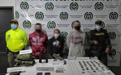 Fueron capturados tres integrantes de un grupo delincuencial en el Suroeste