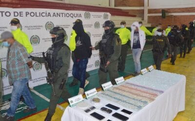 16 presuntos integrantes de ‘Los Conchudos’ fueron capturados en Concepción y Guarne