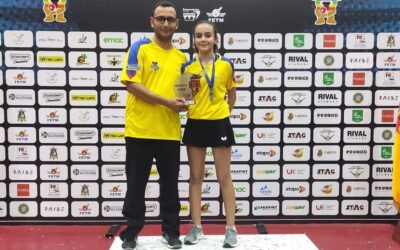 Deportista de Caucasia logró obtener medalla de plata en el Campeonato Panamericano de Tenis de mesa en Cuenca en Ecuador