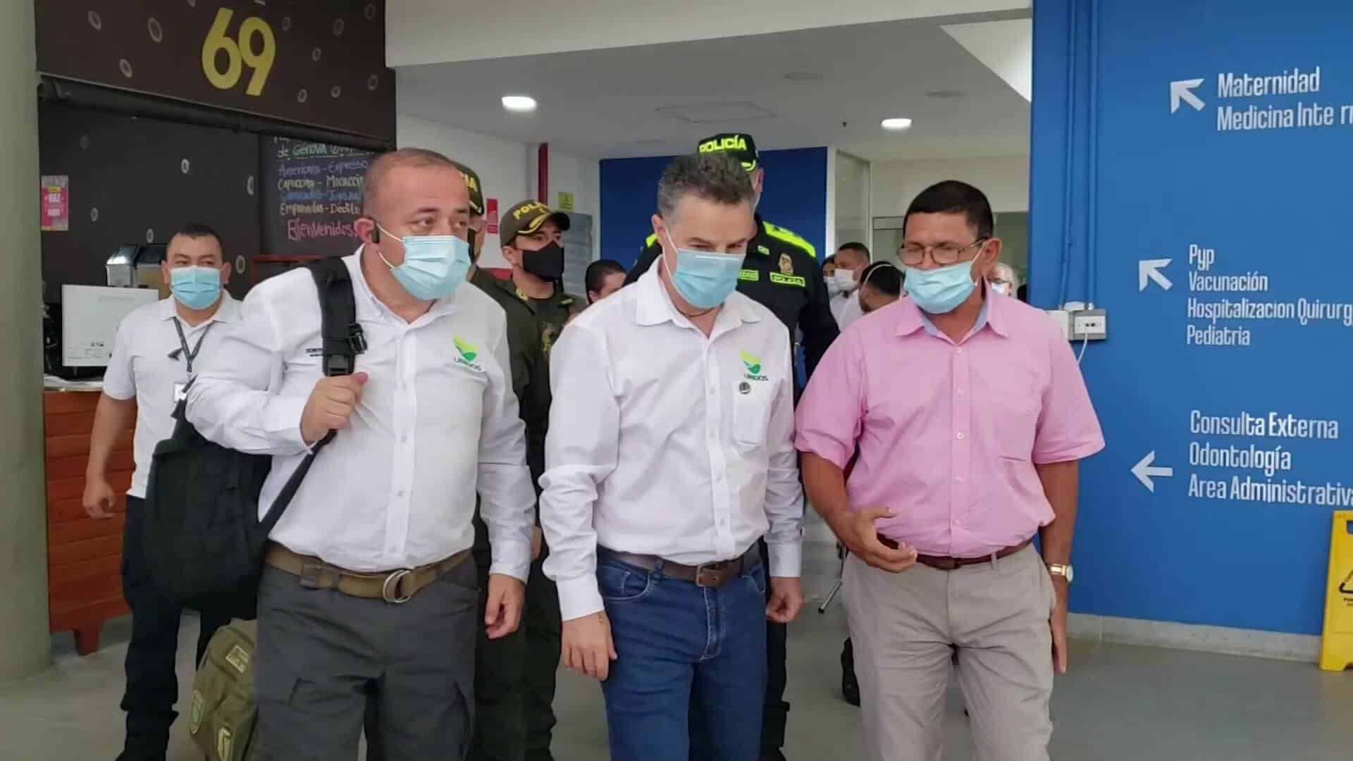 Gobernador presentó al nuevo gerente del Hospital César Uribe Piedrahíta