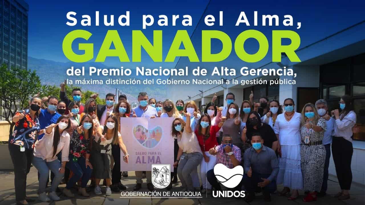 Gobierno Nacional otorgó el Premio Nacional de Alta Gerencia a la estrategia Salud para el Alma