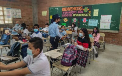 En Medellín más de 8.000 estudiantes han sido sido impactados con acciones pedagógicas de movilidad segura