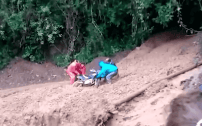 Las fuertes lluvias han causado afectaciones en el Suroeste antioqueño