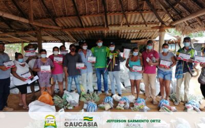 En Caucasia se implementará 114 huertas de autoconsumo para familias de las zonas rurales