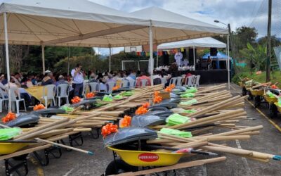 Nuevos kits de herramientas recibieron 147 Juntas de Acción Comunal Rurales del Oriente