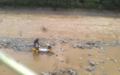 Hallaron en el río Medellín el cadáver de un hombre baleado