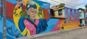 Ahora San Carlos cuenta con murales que le apuestan a la vida y a la paz