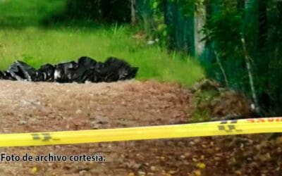 En cadáver embolsado hallado en El Poblado había un letrero que decía: “por violo”