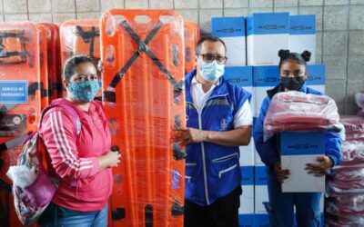 Itagüí dotó a las juntas de acción comunal con kits de emergencia