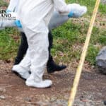 En zona boscosa de Copacabana fue hallado el cadáver de un hombre baleado