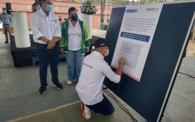 Ahora cuatro veredas de Rionegro tendrán sistema de saneamiento básico