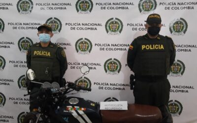 La Policía Nacional recuperó motocicletas robadas en el Oriente antioqueño