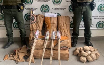 En Andes incautaron 2.630 unidades de pólvora