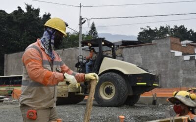Las obras del intercambio vial de Colombia con la 80 han generado 329 empleos y oportunidades de formación para sus trabajadores