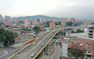 Con la apertura diurna del puente de la calle Colombia con la 80, se cumple un nuevo hito en la ejecución de este intercambio vial