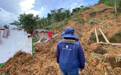 Cocorná decretó Calamidad Pública debido a la ola invernal