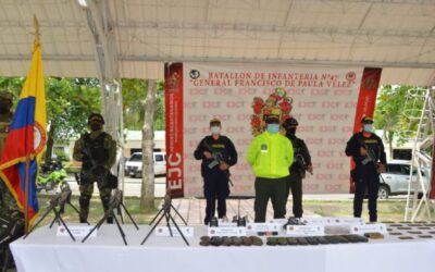 Ejército halló material de guerra del Clan del Golfo en Necoclí