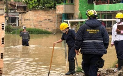Amagá continúa afectado por la temporada de lluvia