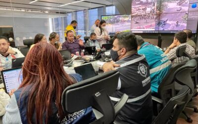 Con acompañamiento y monitoreo permanente se llevó a cabo la  jornada de movilización de este 28 abril