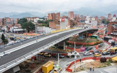 Las obras del intercambio vial de San Juan llegaron al 80 % de avance