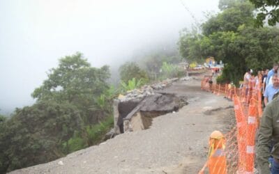 En Santa Bárbara se reunieron las autoridades competentes para buscar soluciones al problema de la vía