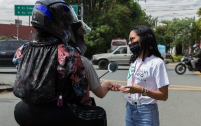 A través de la estrategia Visión Cero en Medellín se sigue trabajando para disminuir las cifras de muertes en la vía