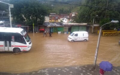 Ola invernal deja estragos en el municipio de Caldas