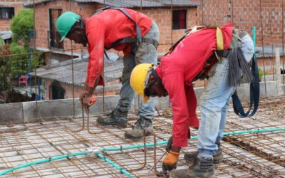 En un 30% avanza el proyecto habitacional El Triunfo de la Alcaldía de Medellín que beneficiará a 112 familias
