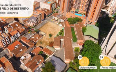 Más de 1500 estudiantes se verán beneficiados con cuantiosa inversión en institución educativa en Sabaneta