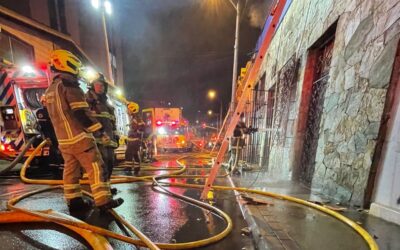 Dagrd y Bomberos Medellín atendieron cuatro incendios en las últimas horas