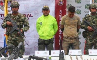 Capturan a presunto cabecilla del Clan del Golfo en Betulia