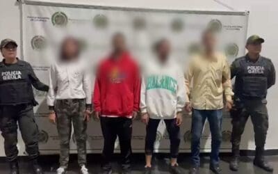 Con ocho capturas se da nuevo golpe a la extorsión en Medellín